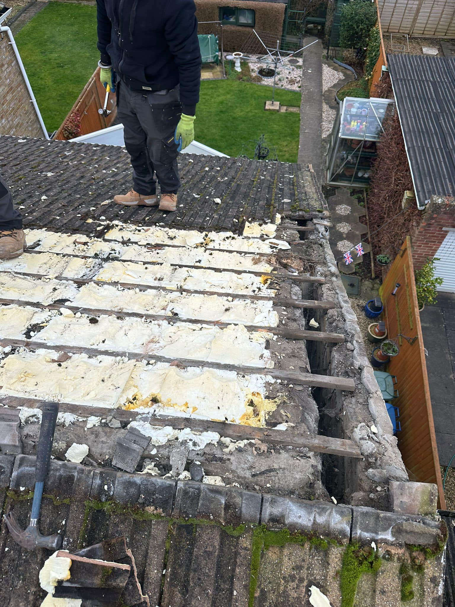 EPDM rubber roof in Stratford