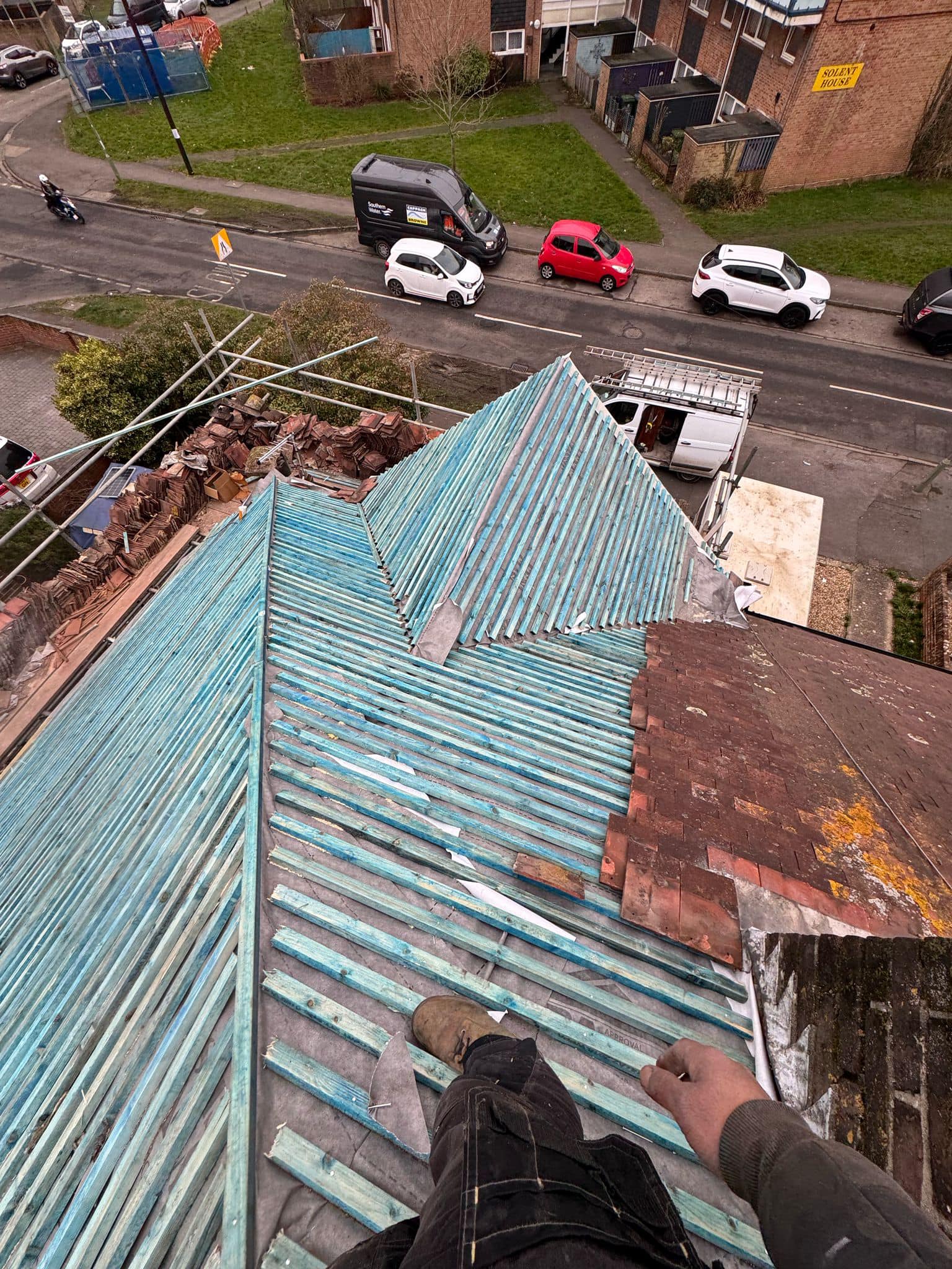 Roof waterproofing in Clapham