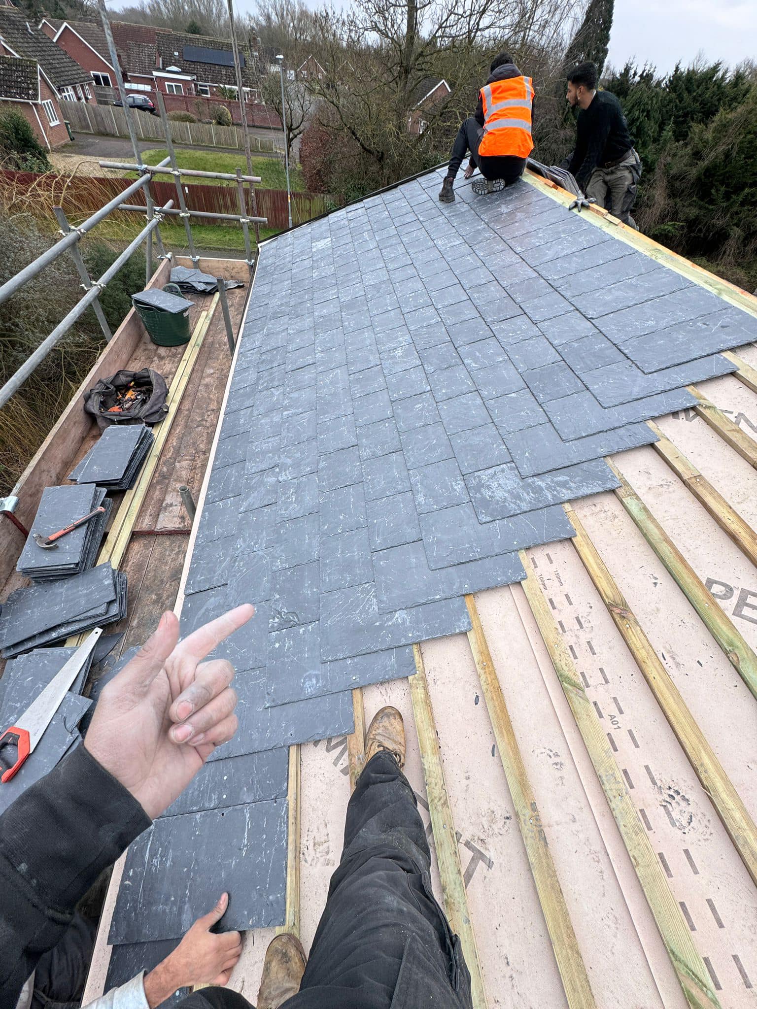 Roof waterproofing in Clapham