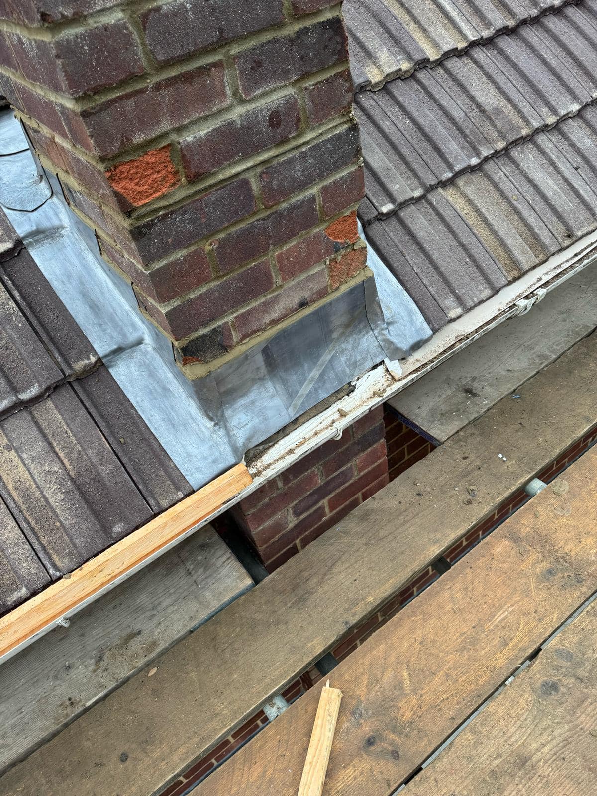 Storm damage repair in Battersea