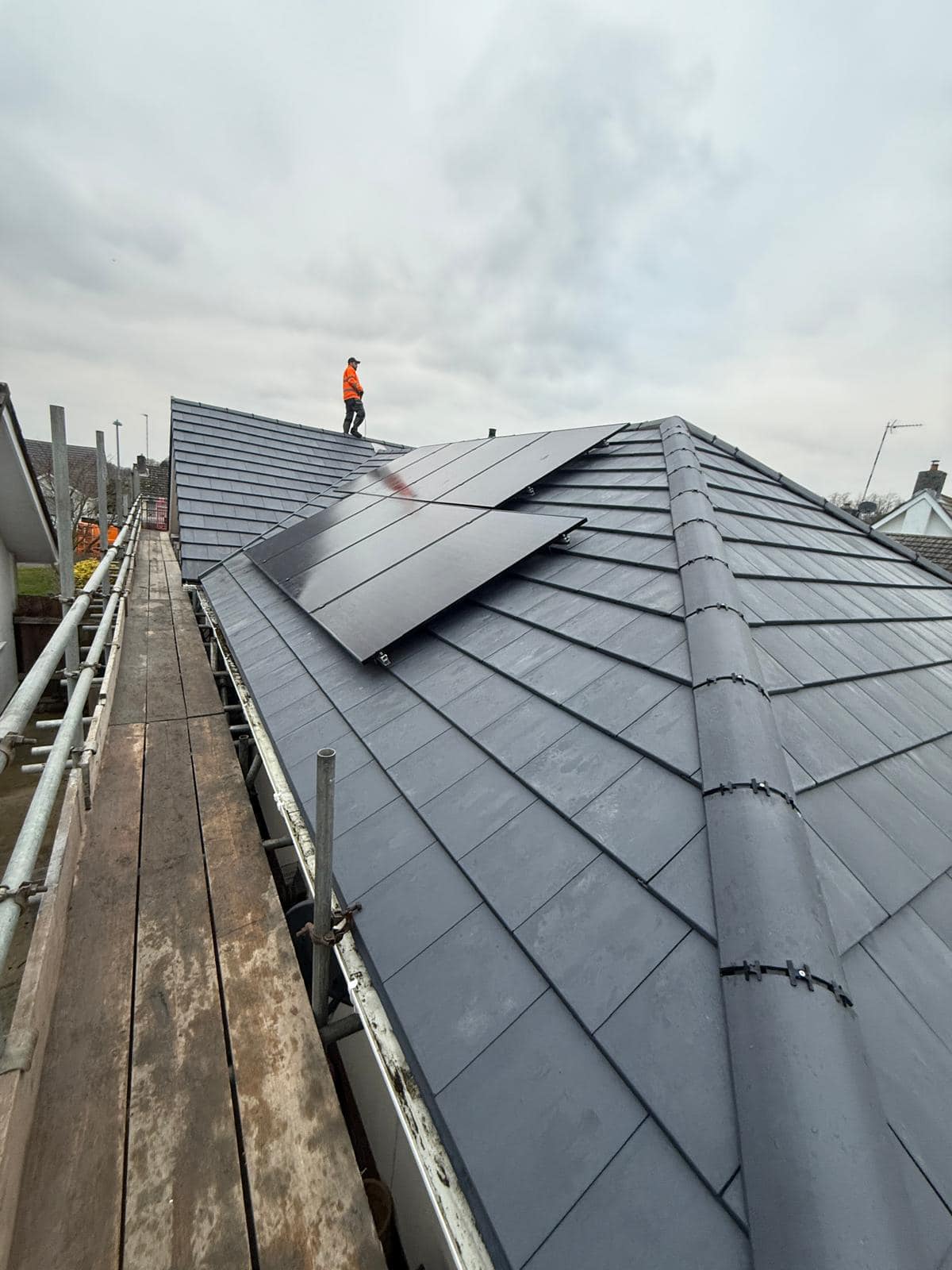 GRP fibreglass roof in Peckham