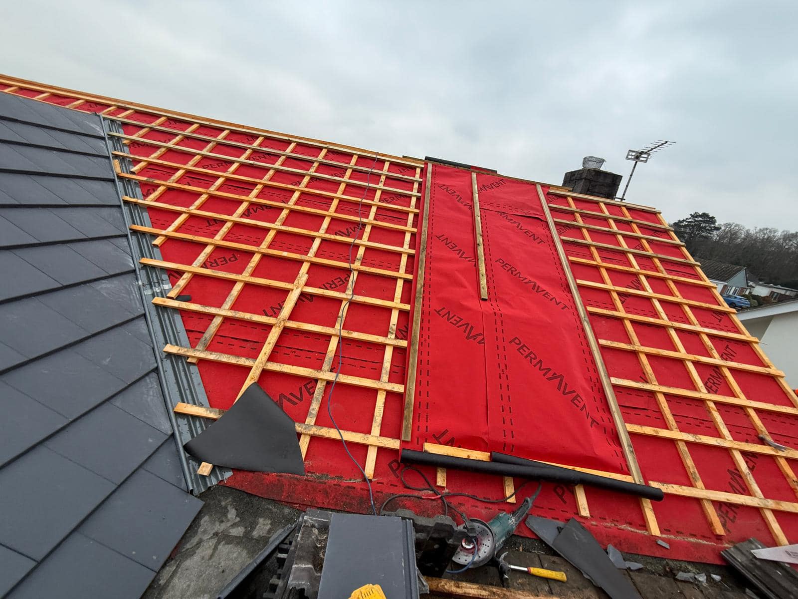 EPDM rubber roof in Stratford