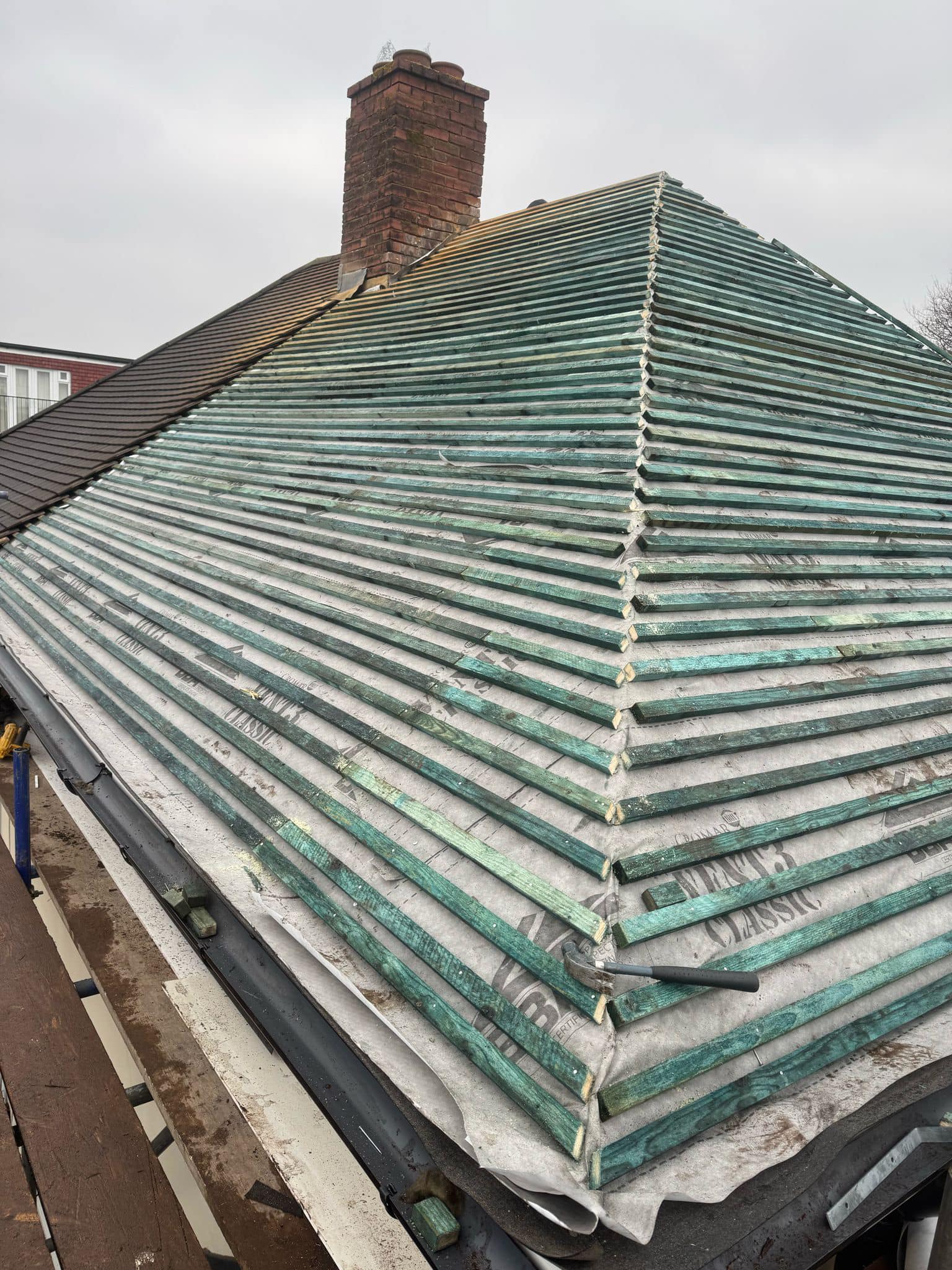 Roof repair completed in Bermondsey, South London