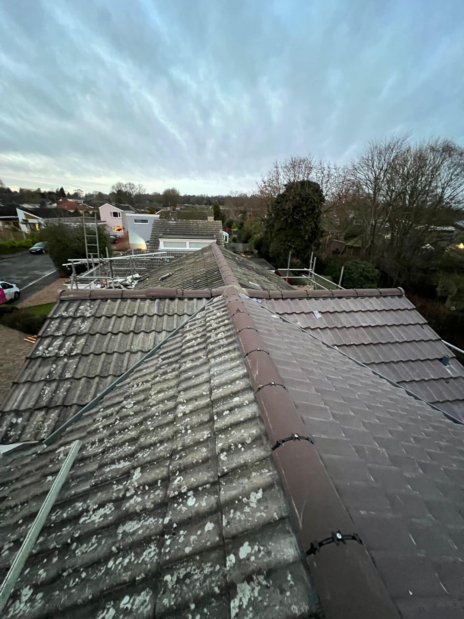 Storm damage repair in Battersea