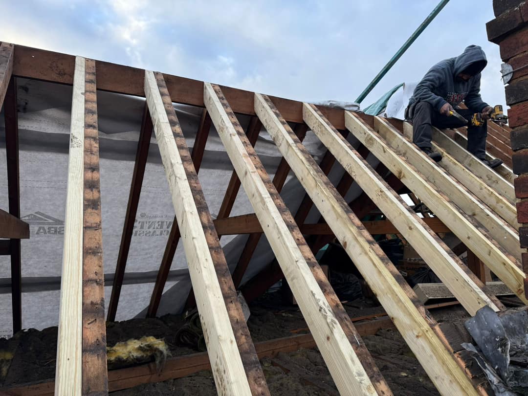 Storm damage repair in Battersea