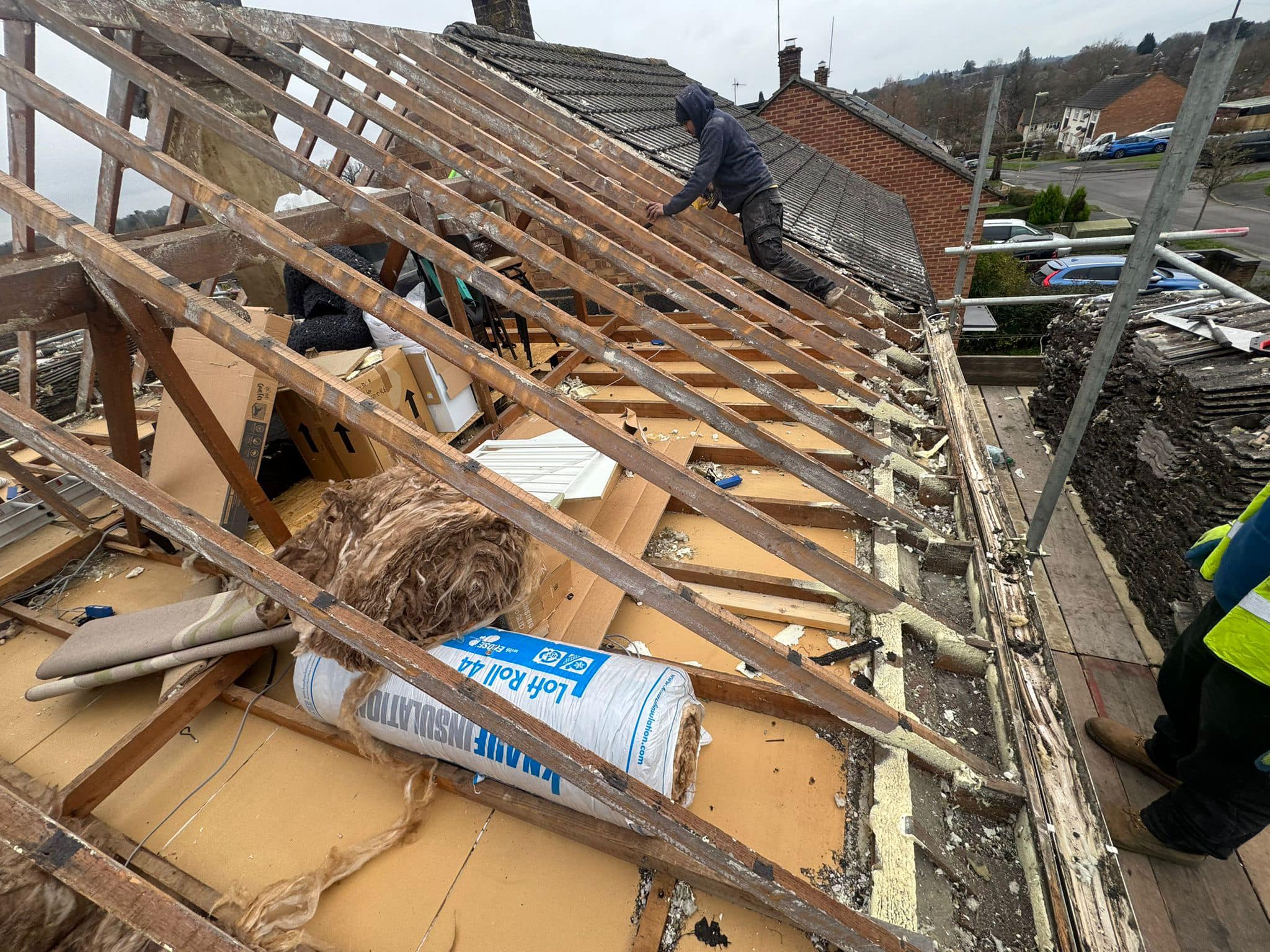 Flat roof replacement in Croydon