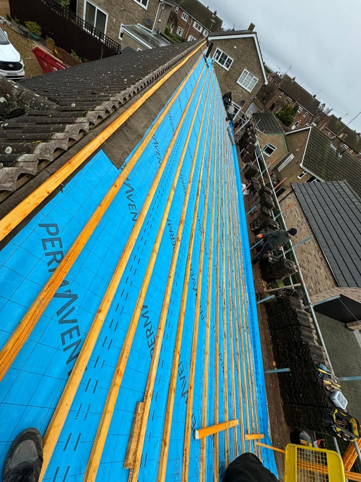 Roof repair completed in Bermondsey, South London