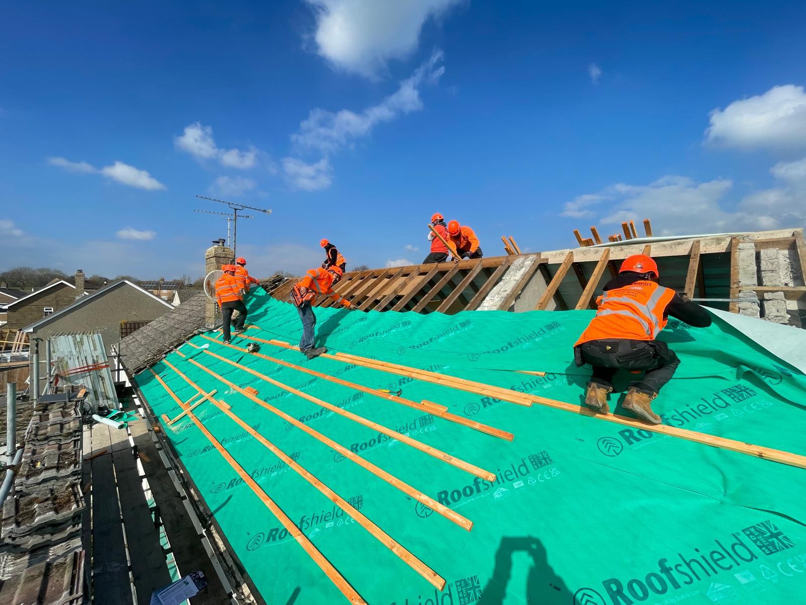 Roof waterproofing in Clapham