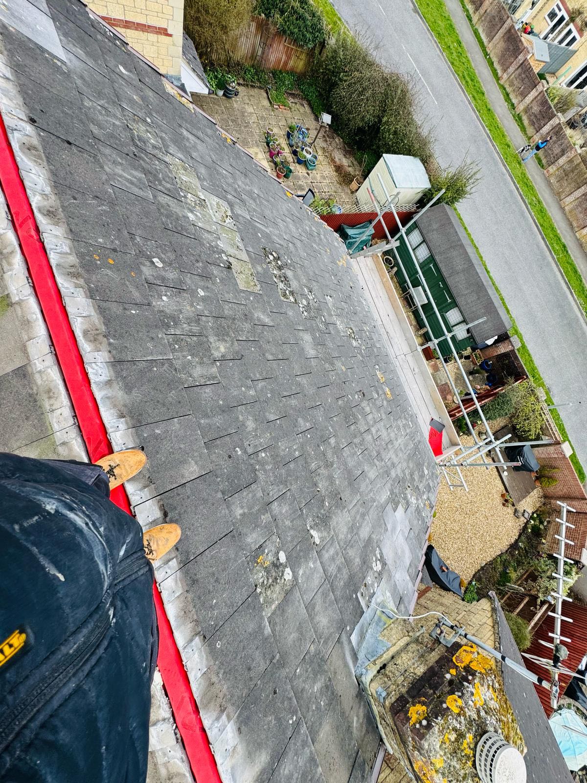 Commercial roof restoration in Canary Wharf