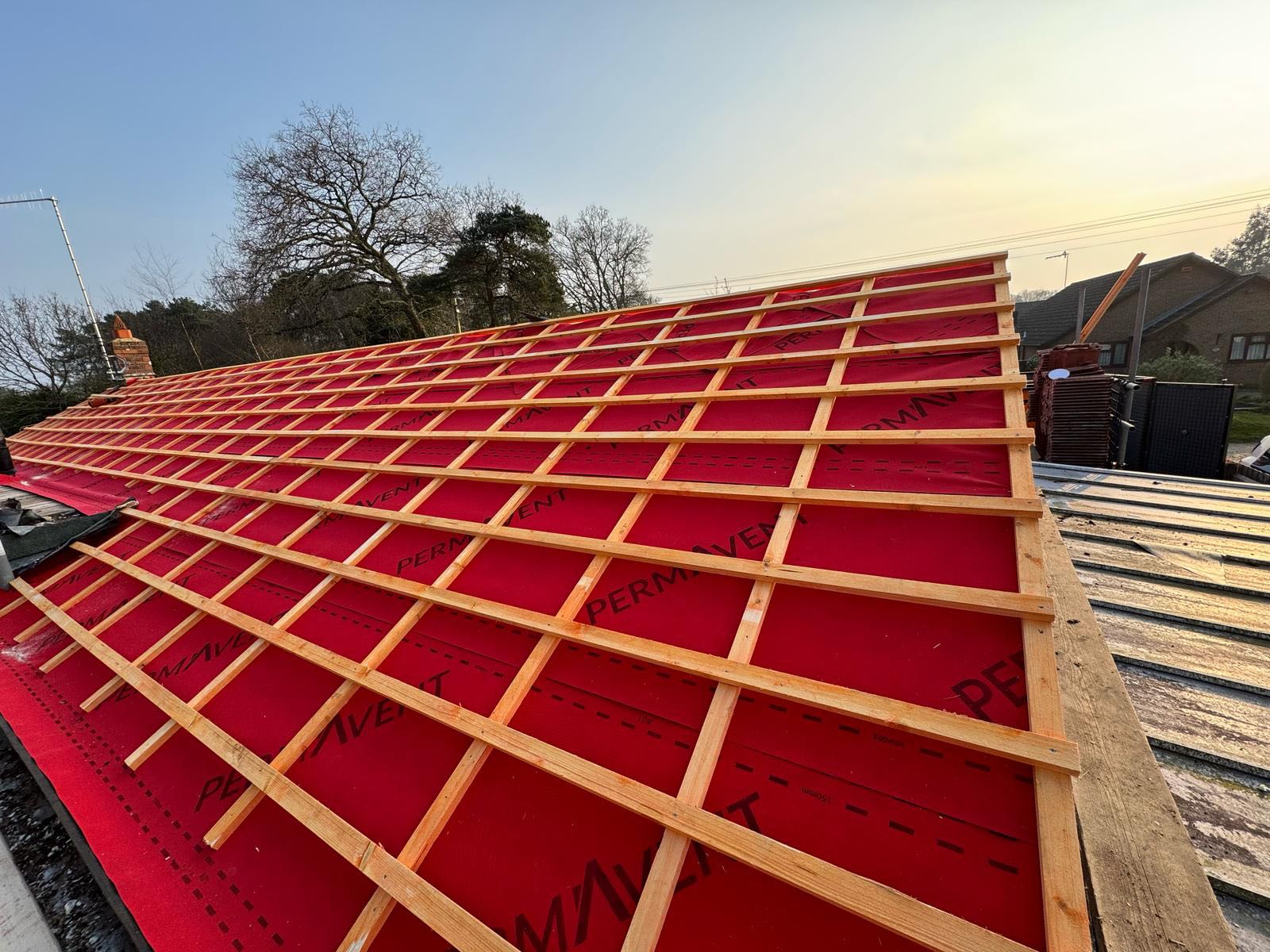 Storm damage repair in Battersea