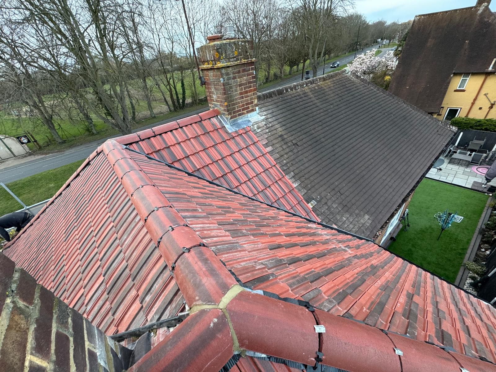 Storm damage repair in Battersea