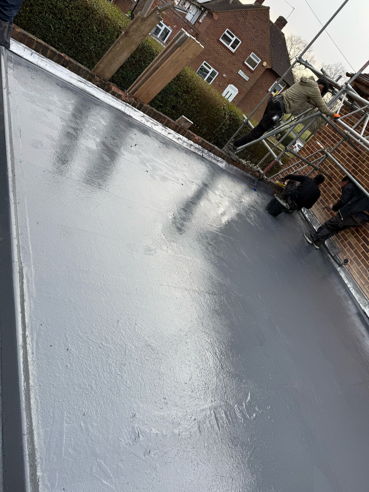 Zinc roofing in Shoreditch