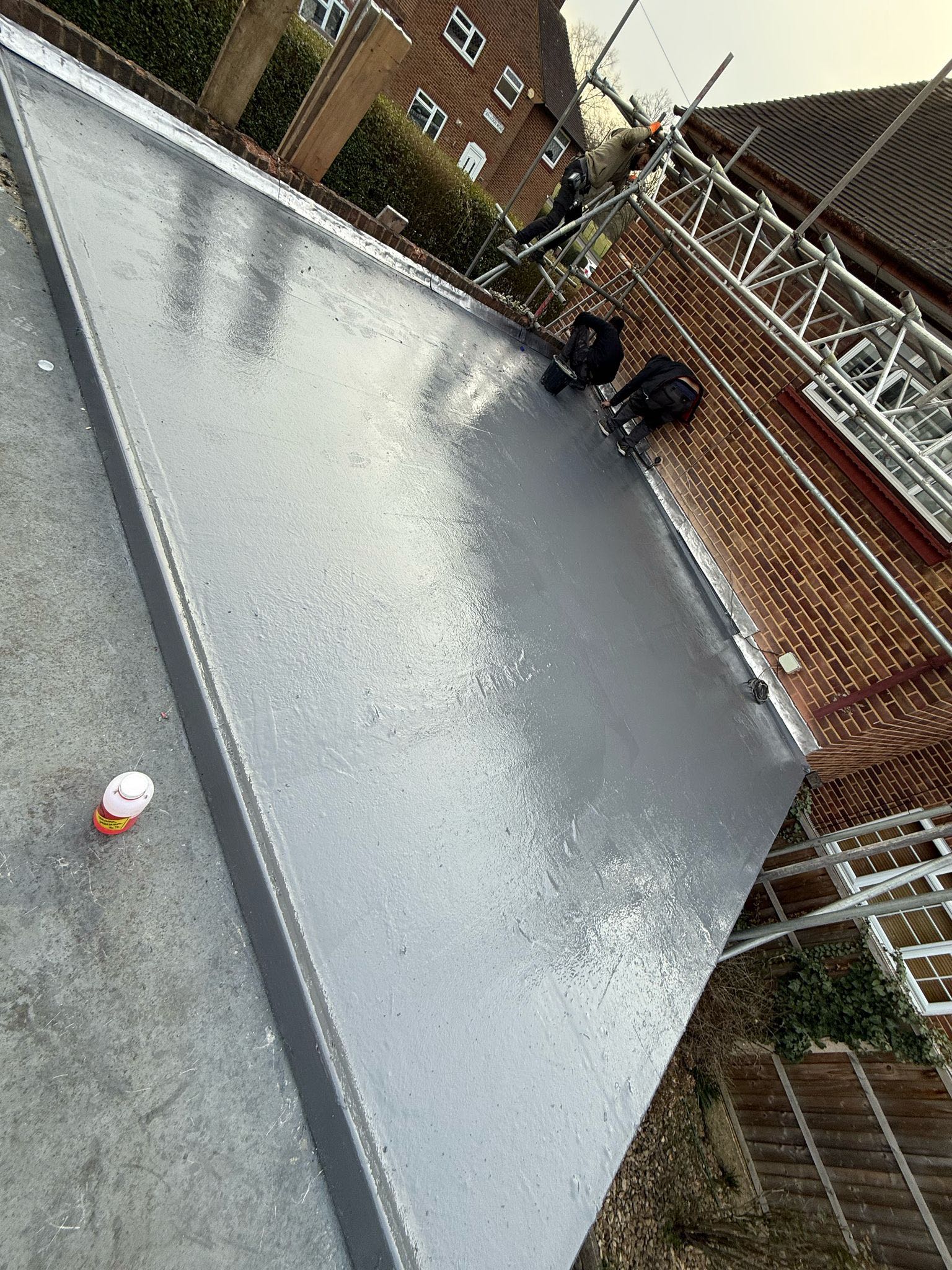 Flat roof replacement in Croydon
