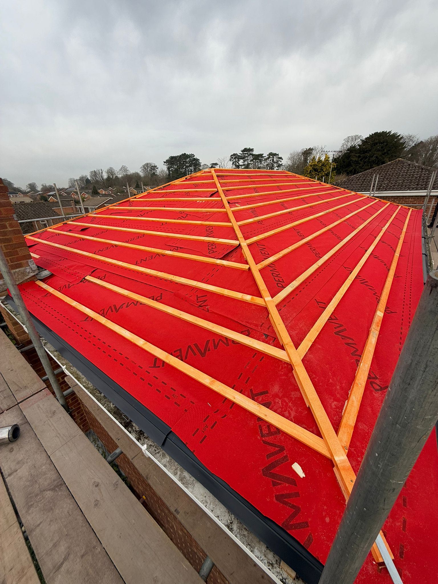 Commercial roof restoration in Canary Wharf