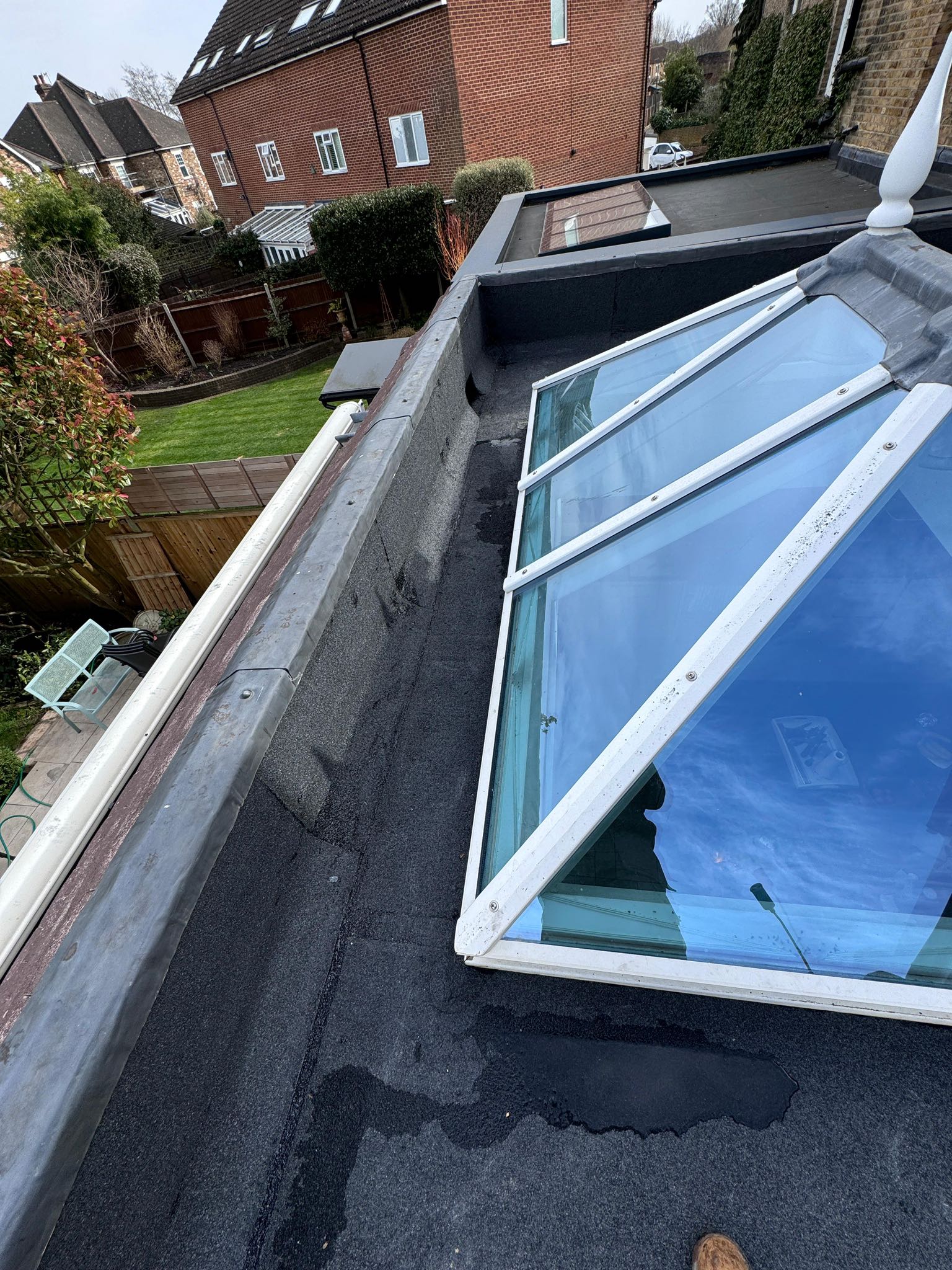 Slate roof restoration in Greenwich