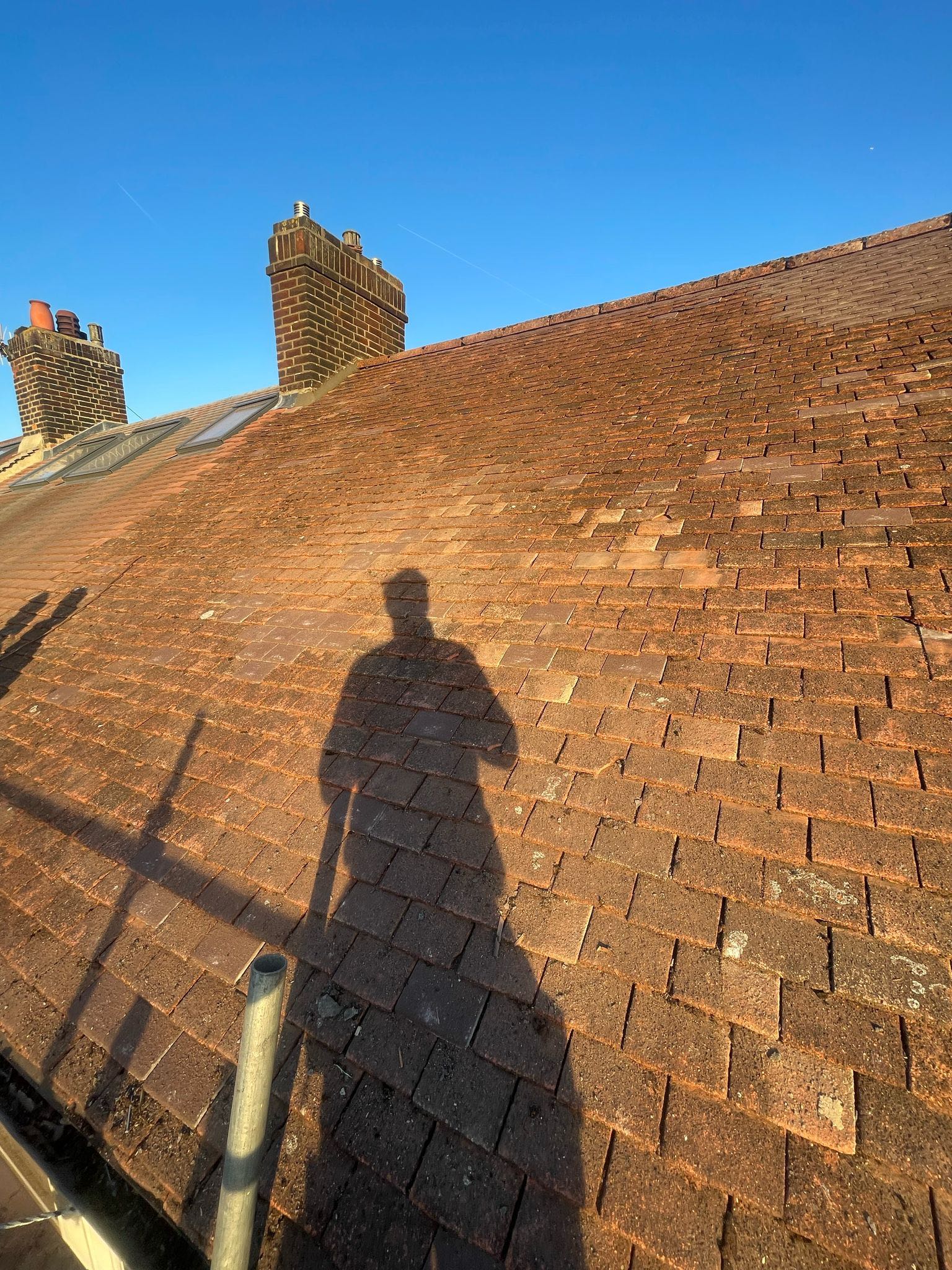 Slate roof restoration in Greenwich