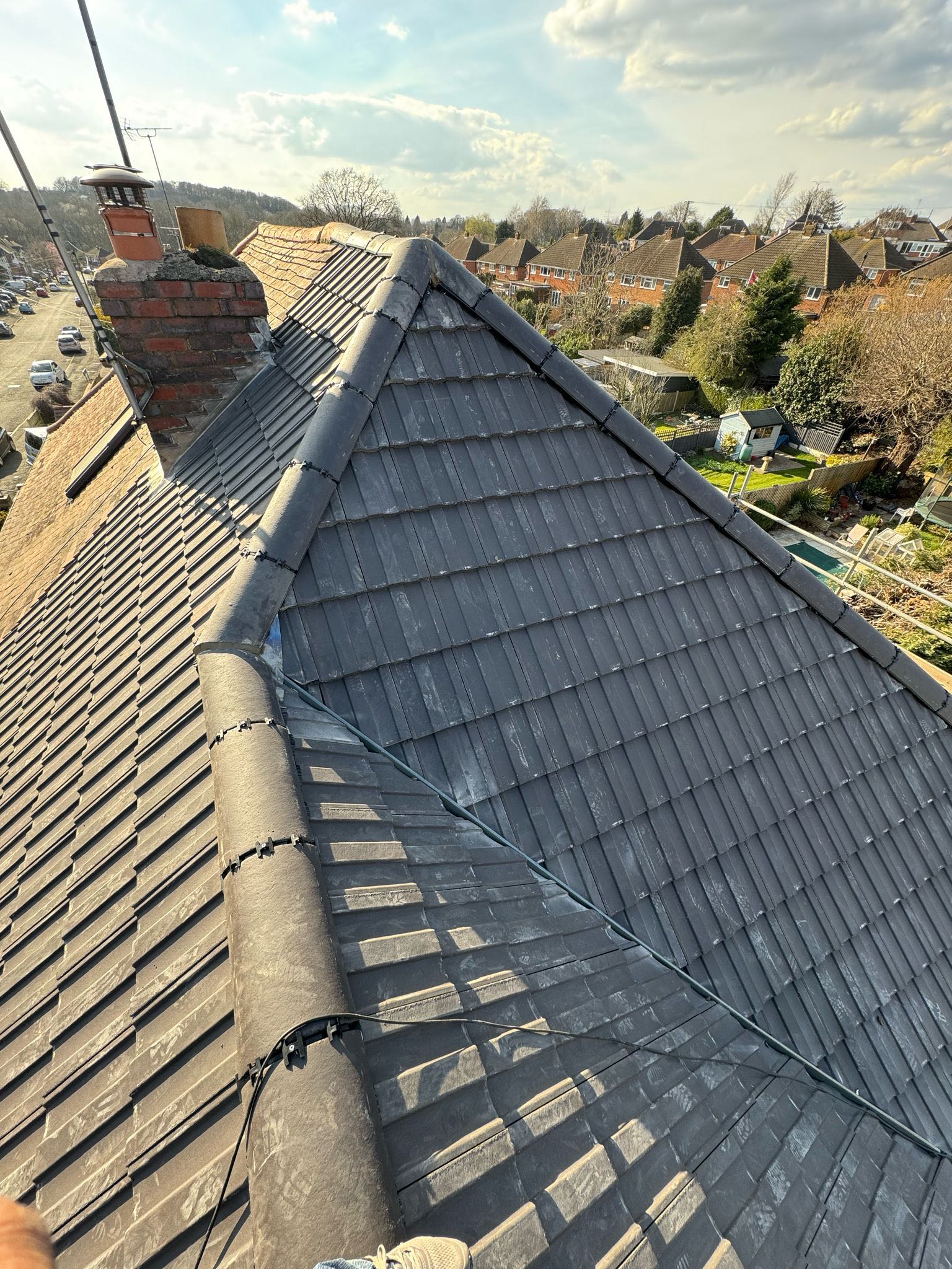 Flat roof replacement in Croydon