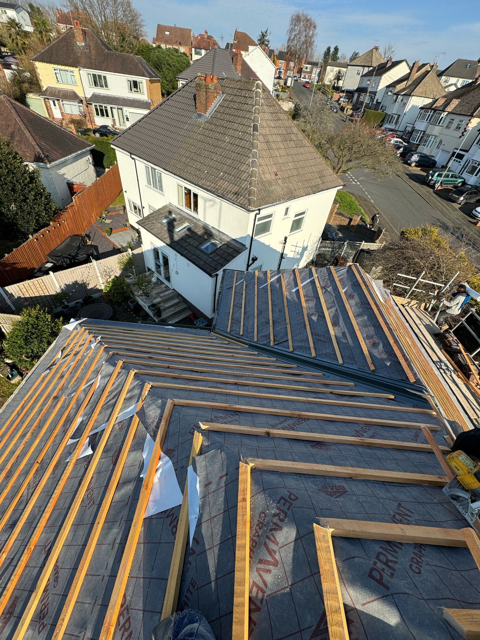 Zinc roofing in Shoreditch