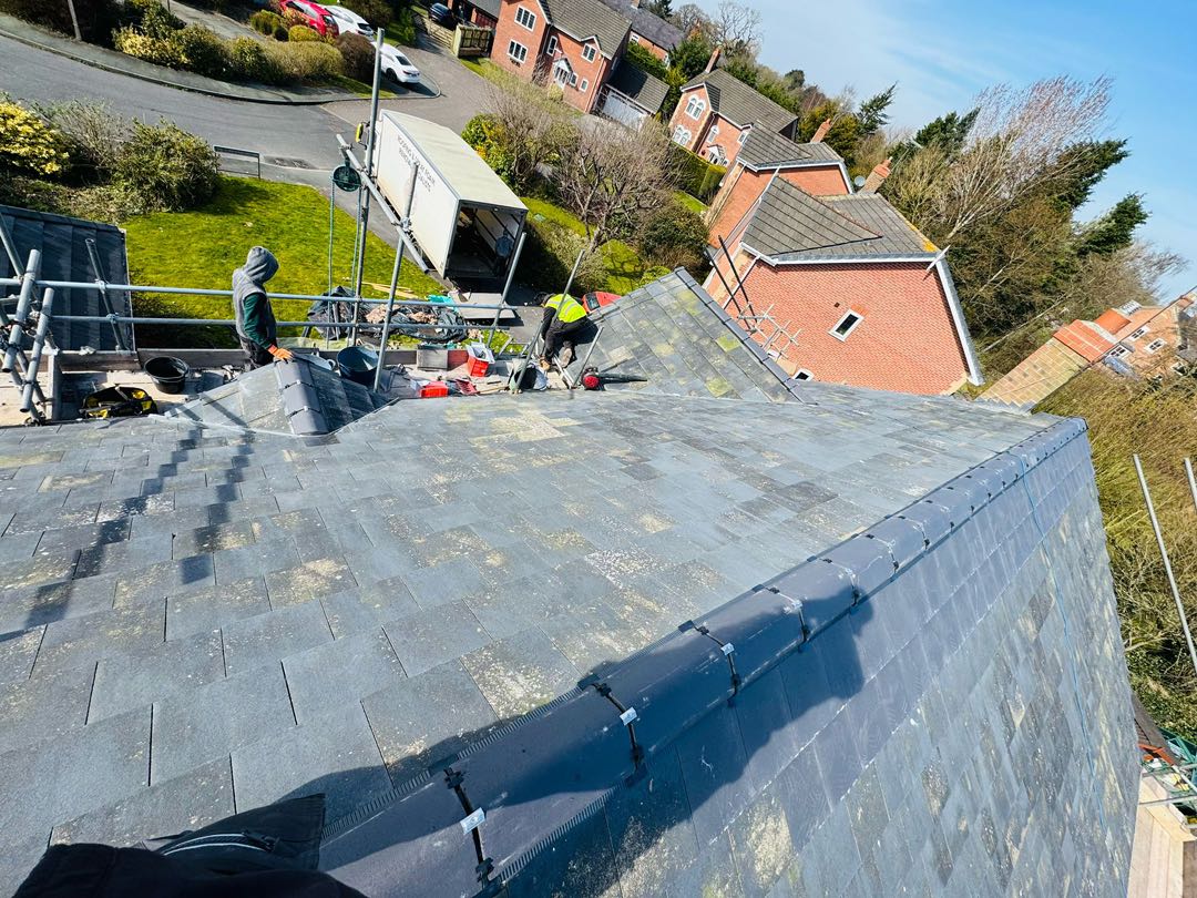 Storm damage repair in Battersea