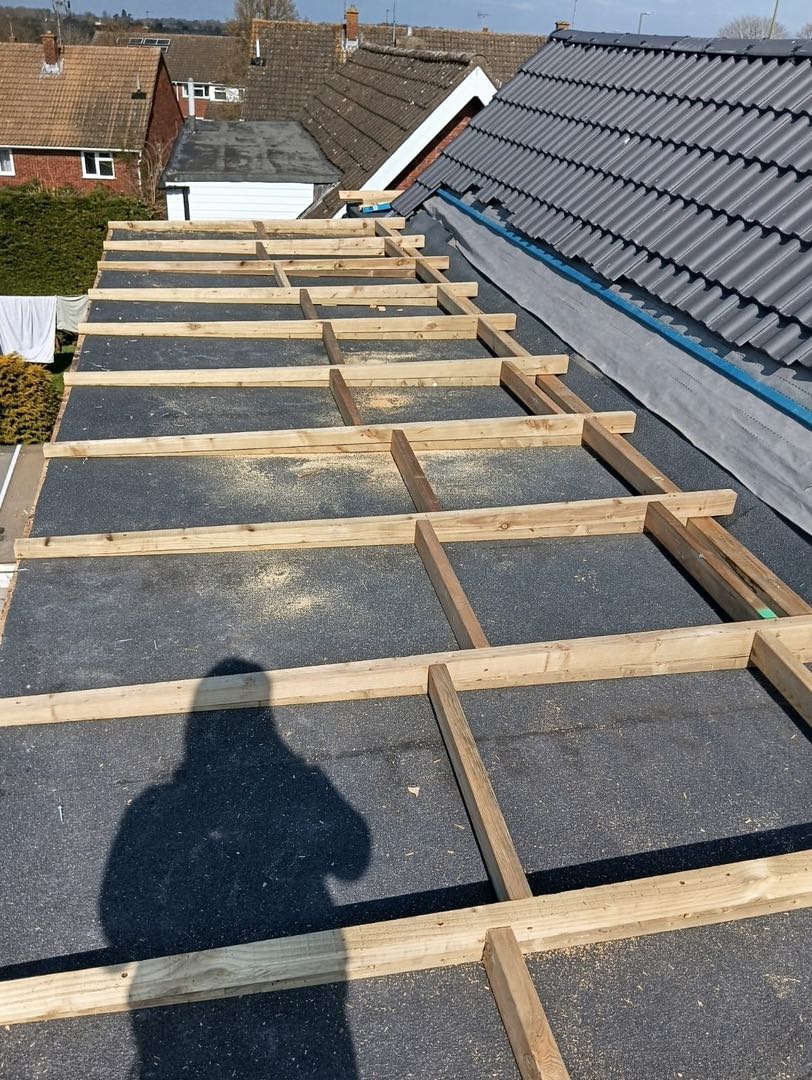 Flat roof replacement in Croydon