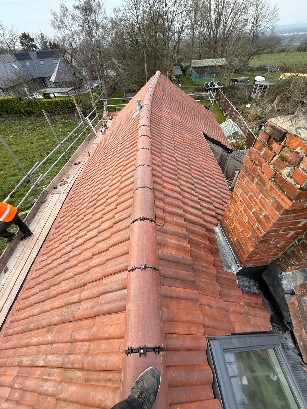 GRP fibreglass roof in Peckham