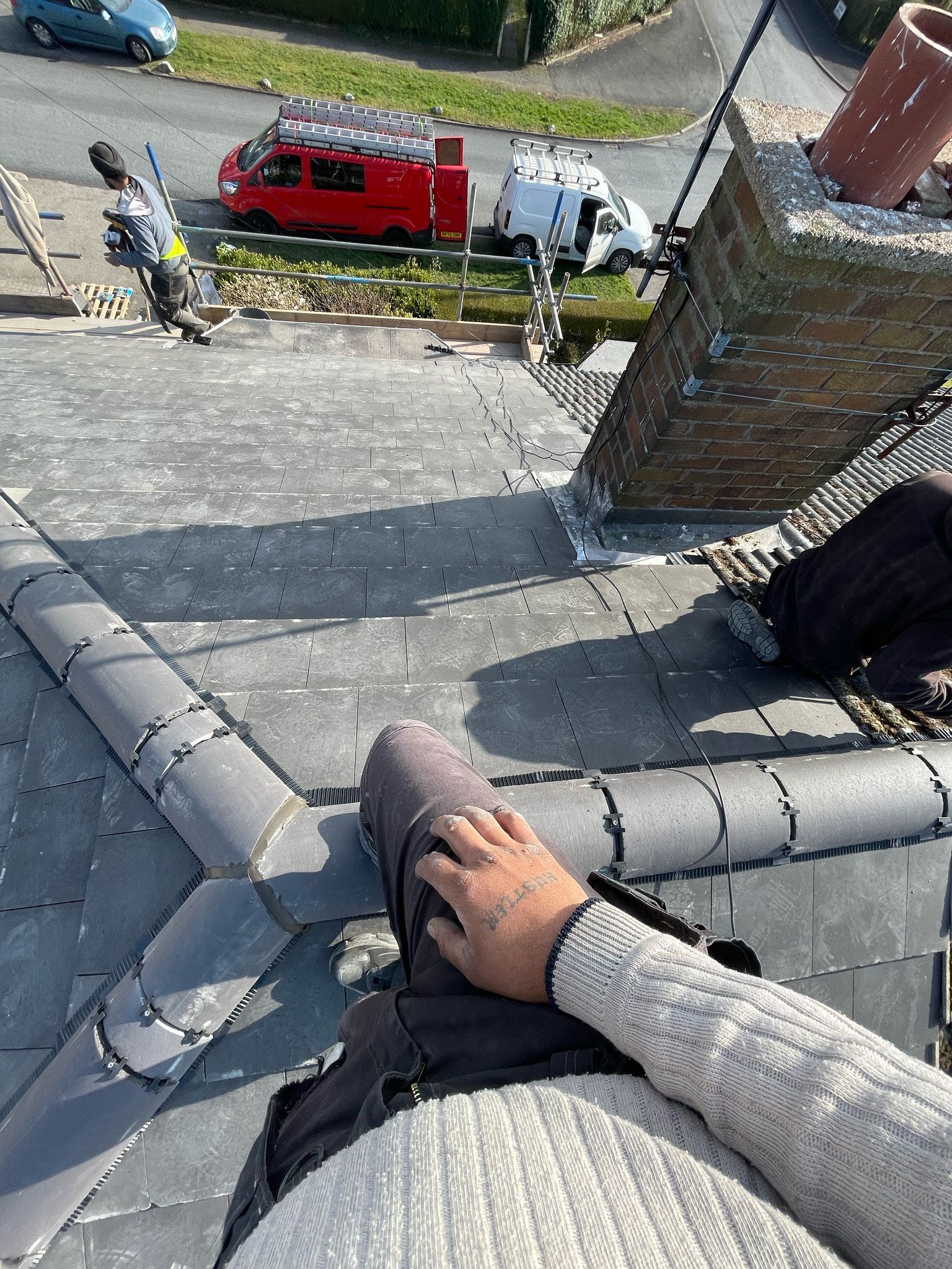 Gutter installation in Chelsea