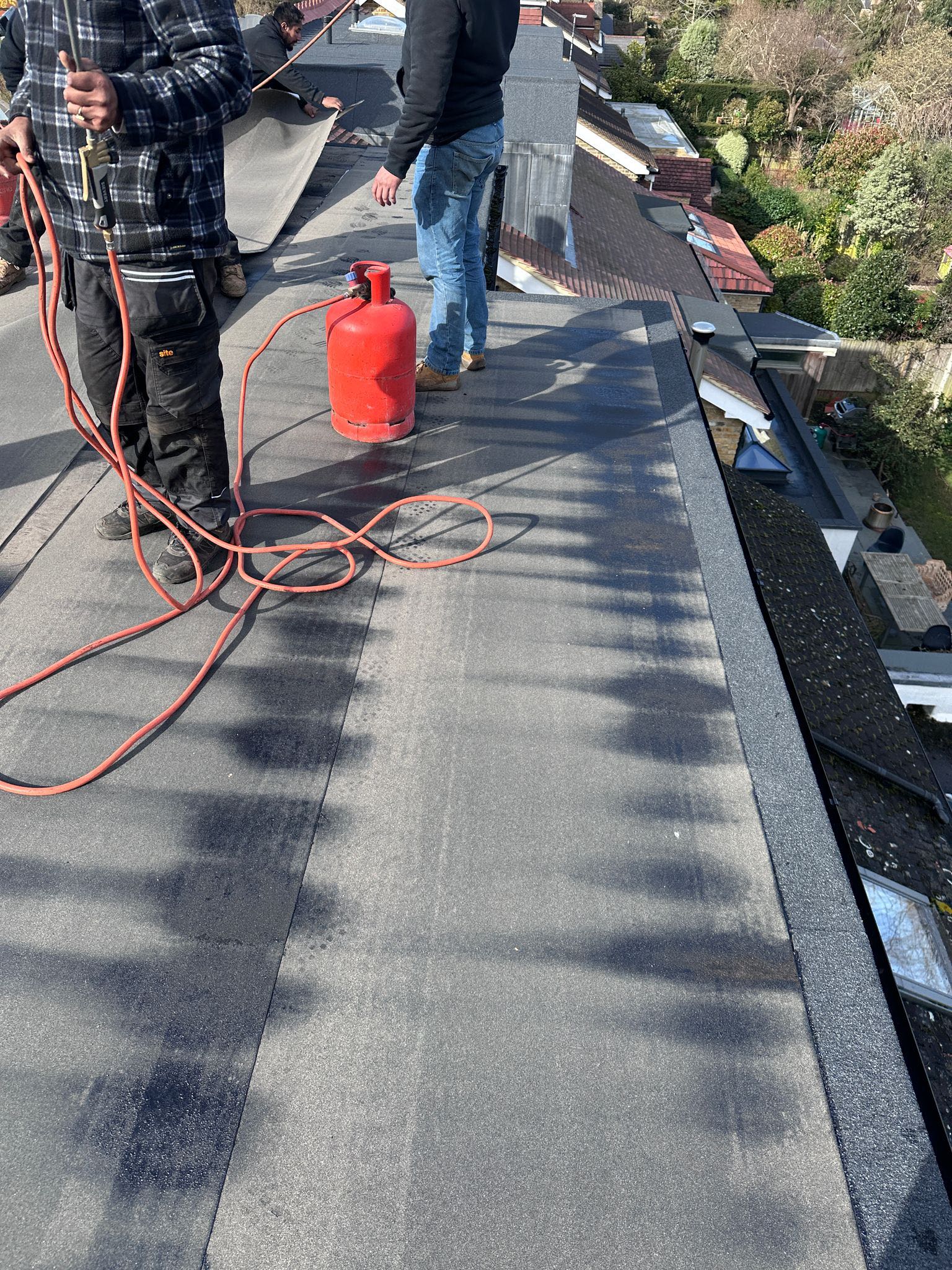 Roof repair completed in Bermondsey, South London