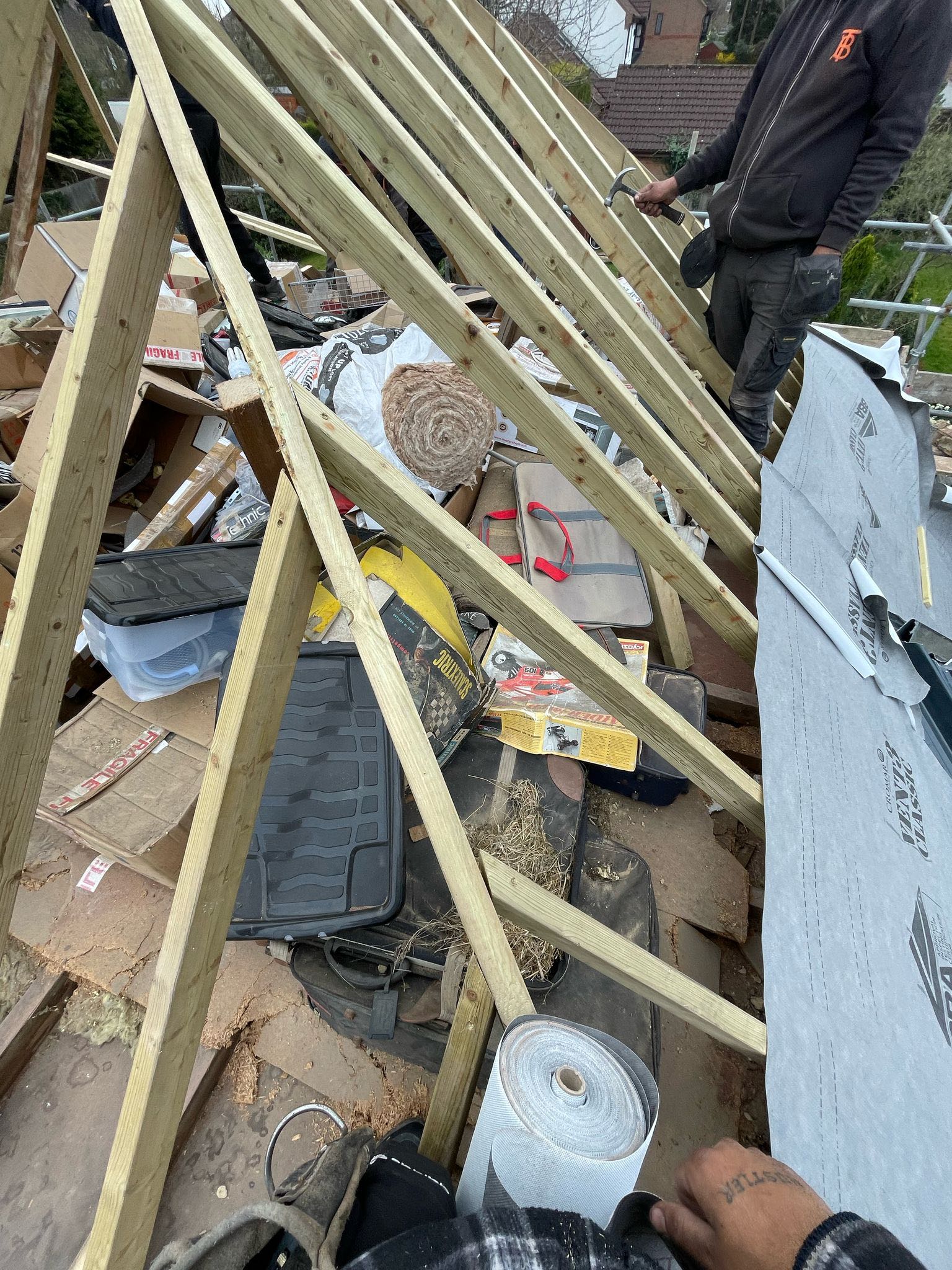 Roof repair completed in Bermondsey, South London