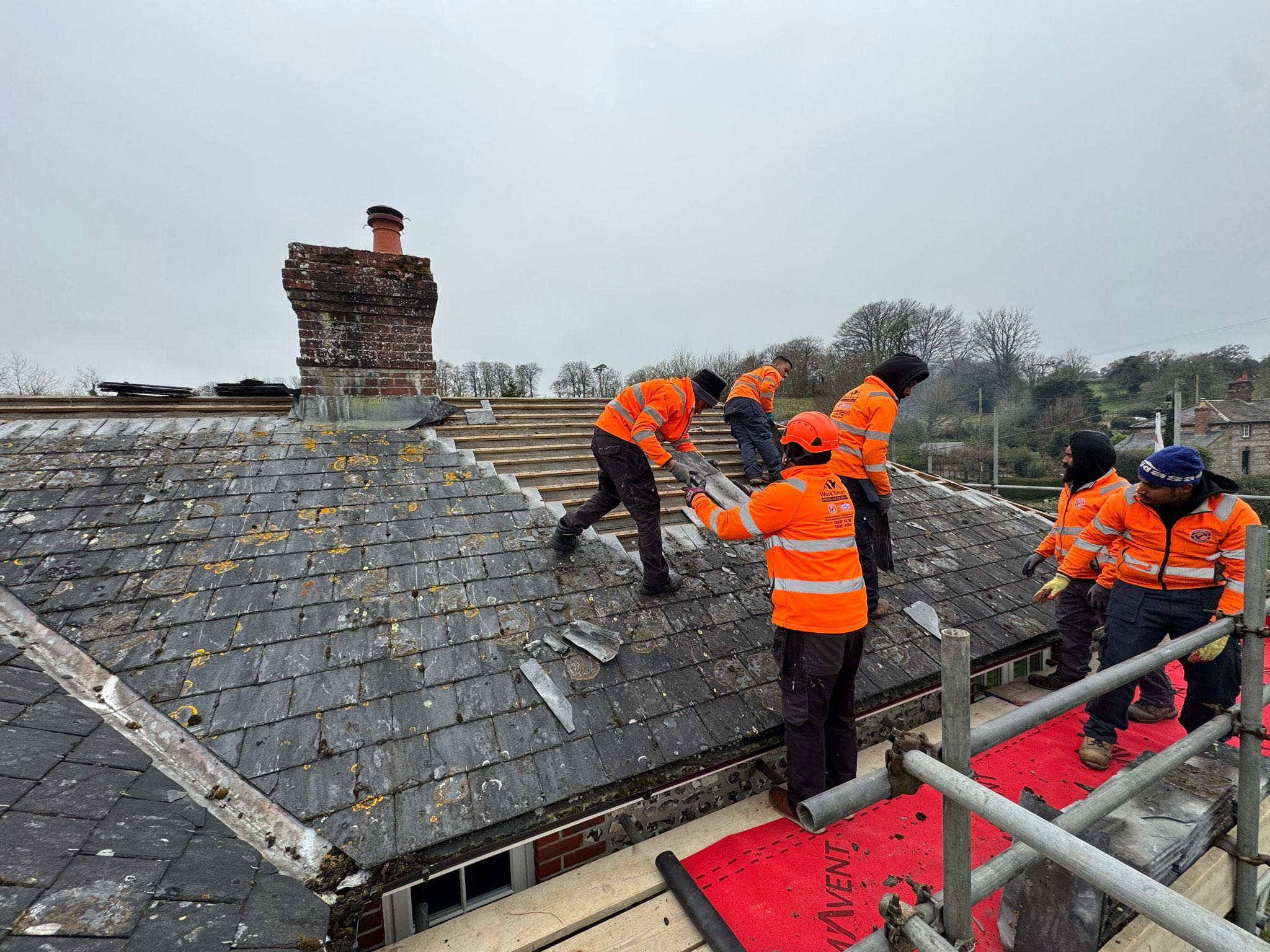 Roof repair completed in Bermondsey, South London