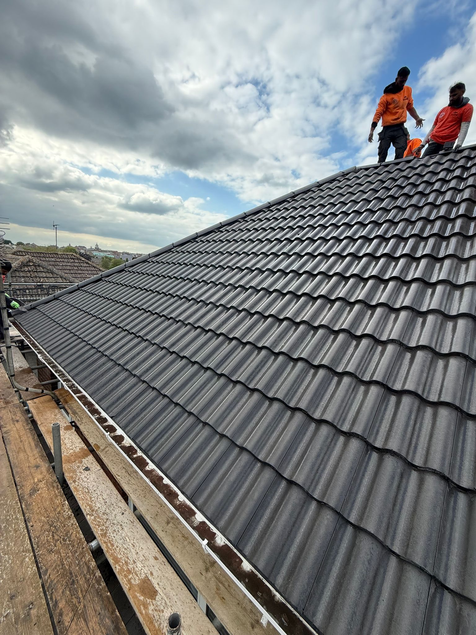 Flat roof replacement in Croydon