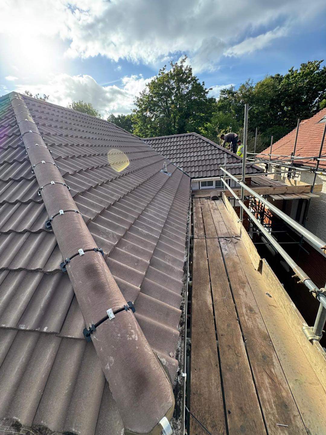 Roof repair completed in Bermondsey, South London