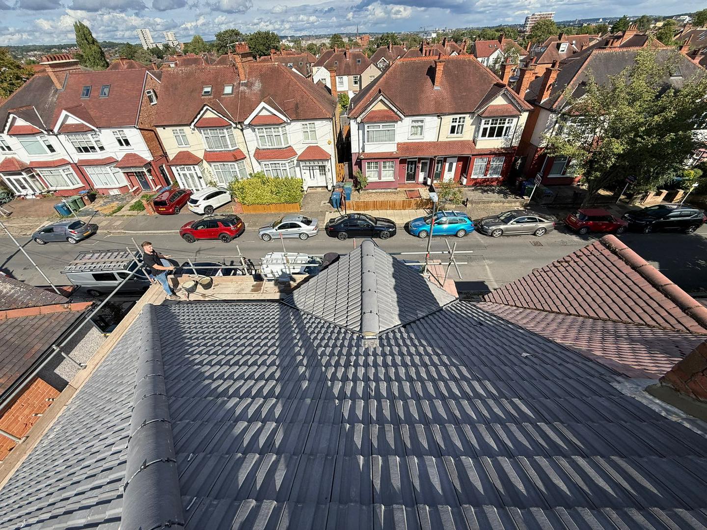 Zinc roofing in Shoreditch