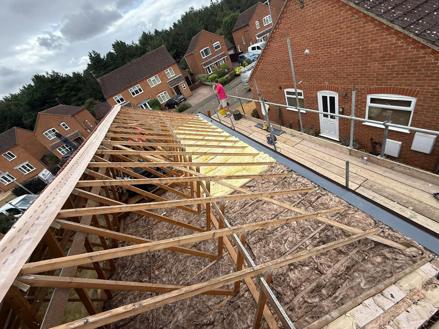 EPDM rubber roof in Stratford