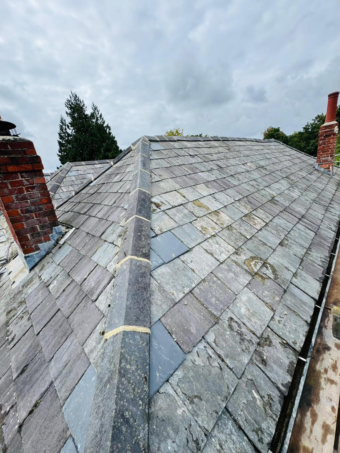 Lead flashing in Westminster