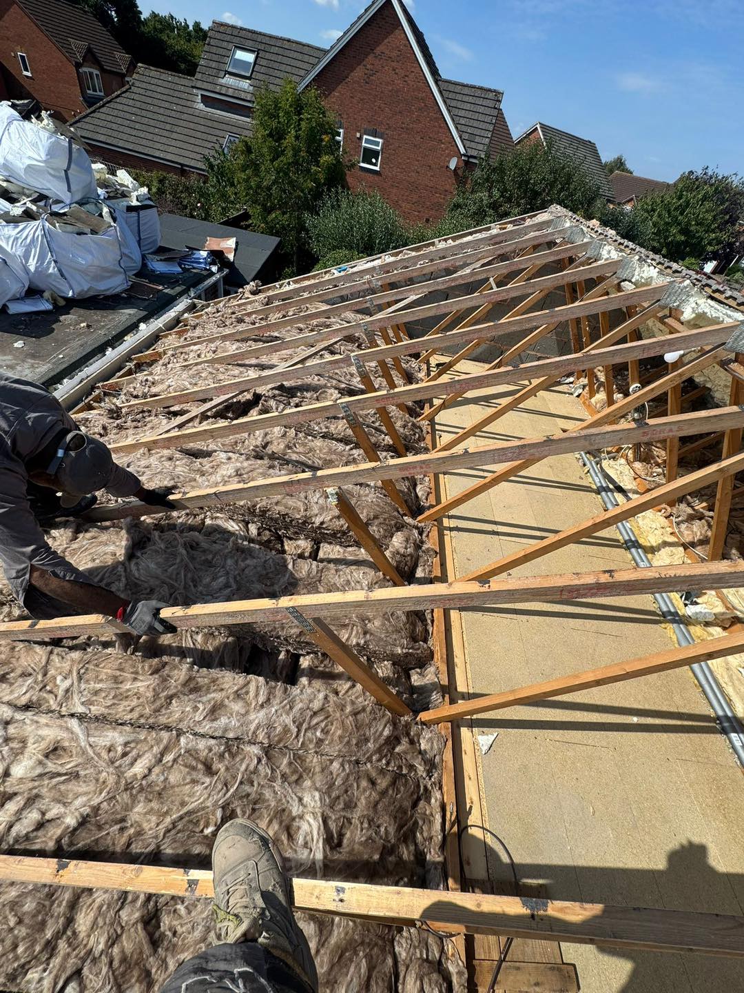 Roof insulation in Richmond