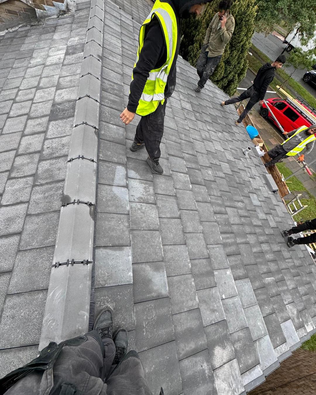 GRP fibreglass roof in Peckham