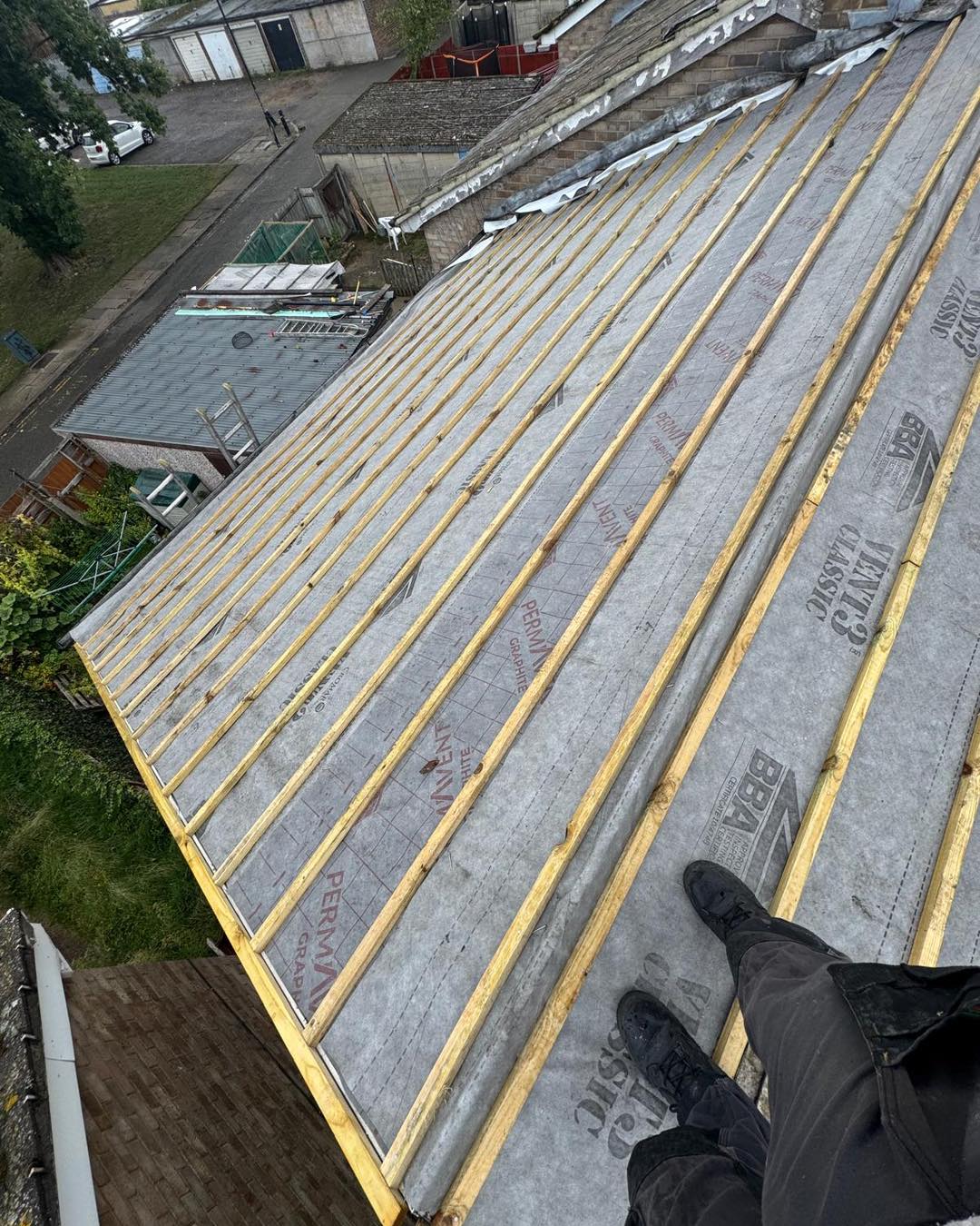 Zinc roofing in Shoreditch