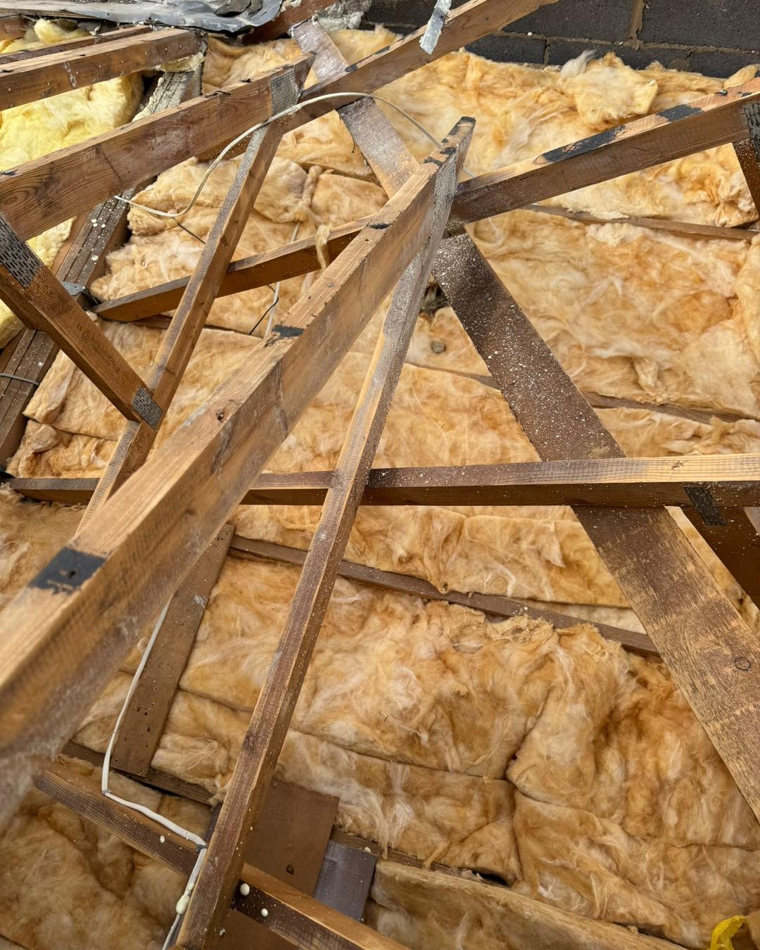 Professional roofers working on a property in London - KS Roof Master