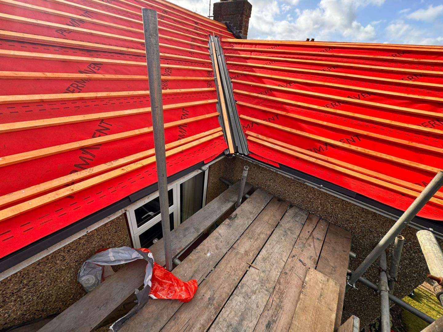 Flat roof replacement in Croydon