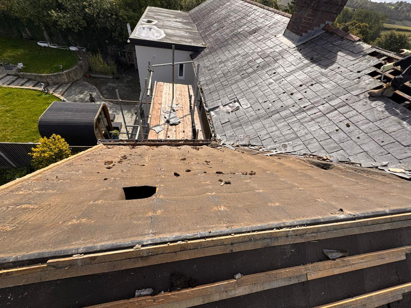 EPDM rubber roof in Stratford