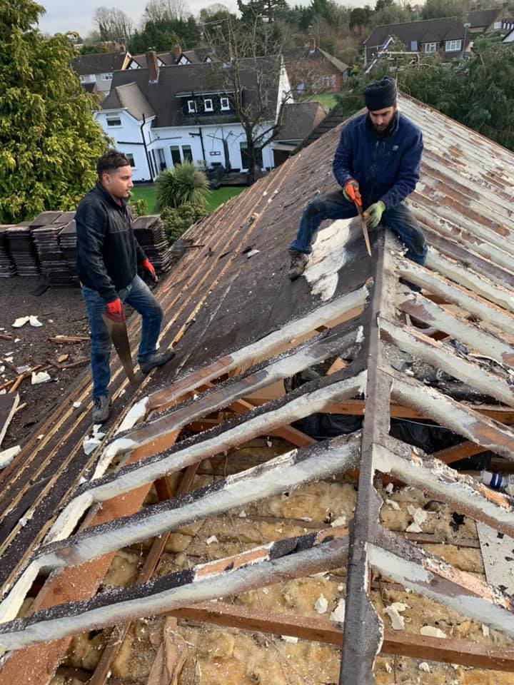 Flat roof replacement in Croydon