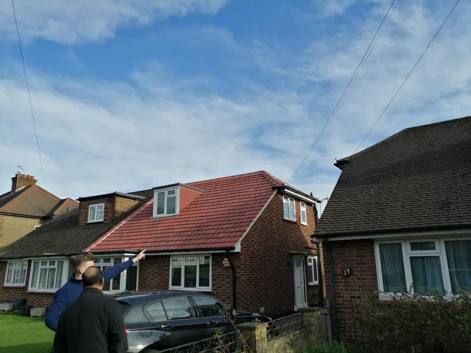 Commercial roof restoration in Canary Wharf