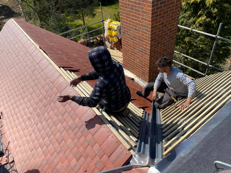Roof survey in Kensington