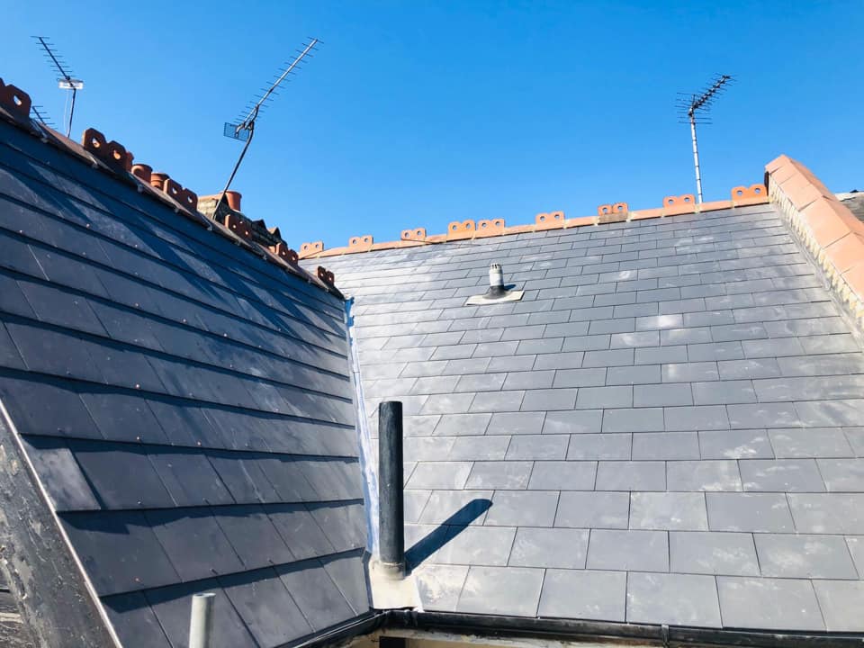 GRP fibreglass roof in Peckham