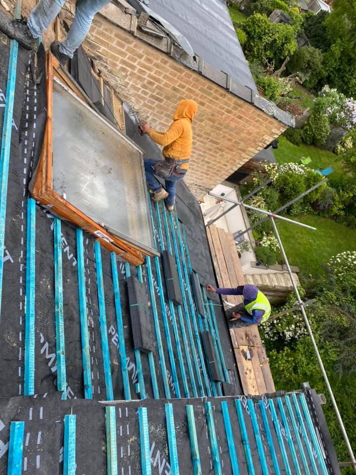 Chimney repointing in Islington