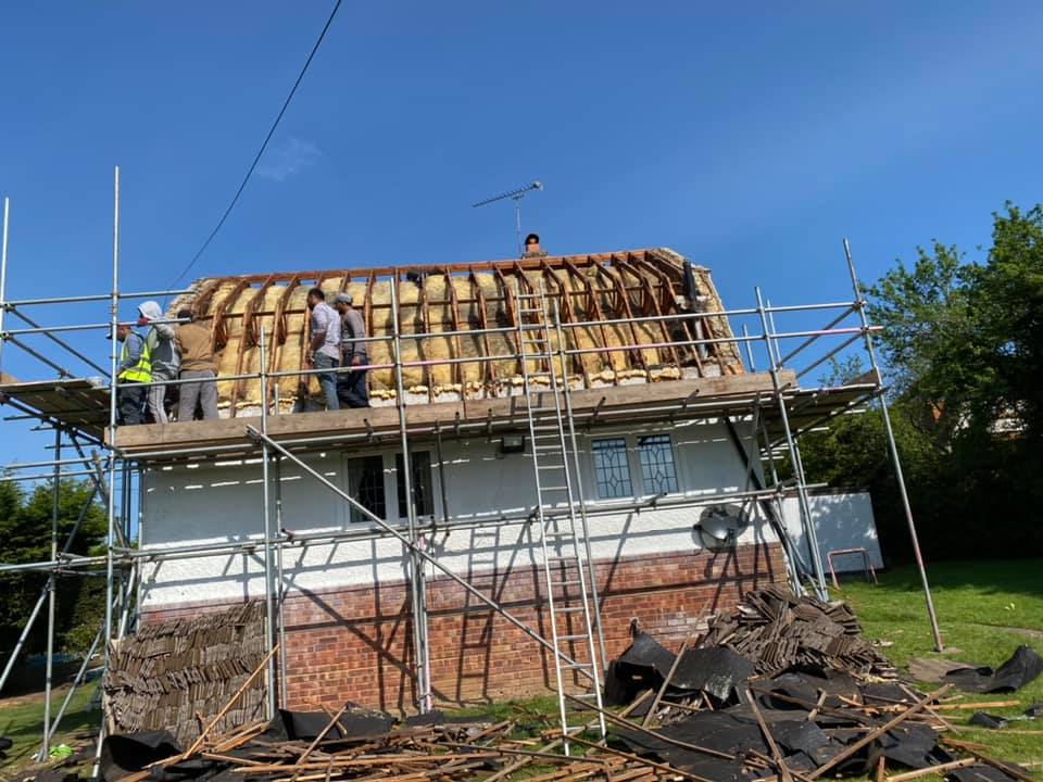 GRP fibreglass roof in Peckham