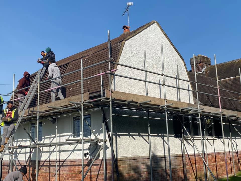 EPDM rubber roof in Stratford