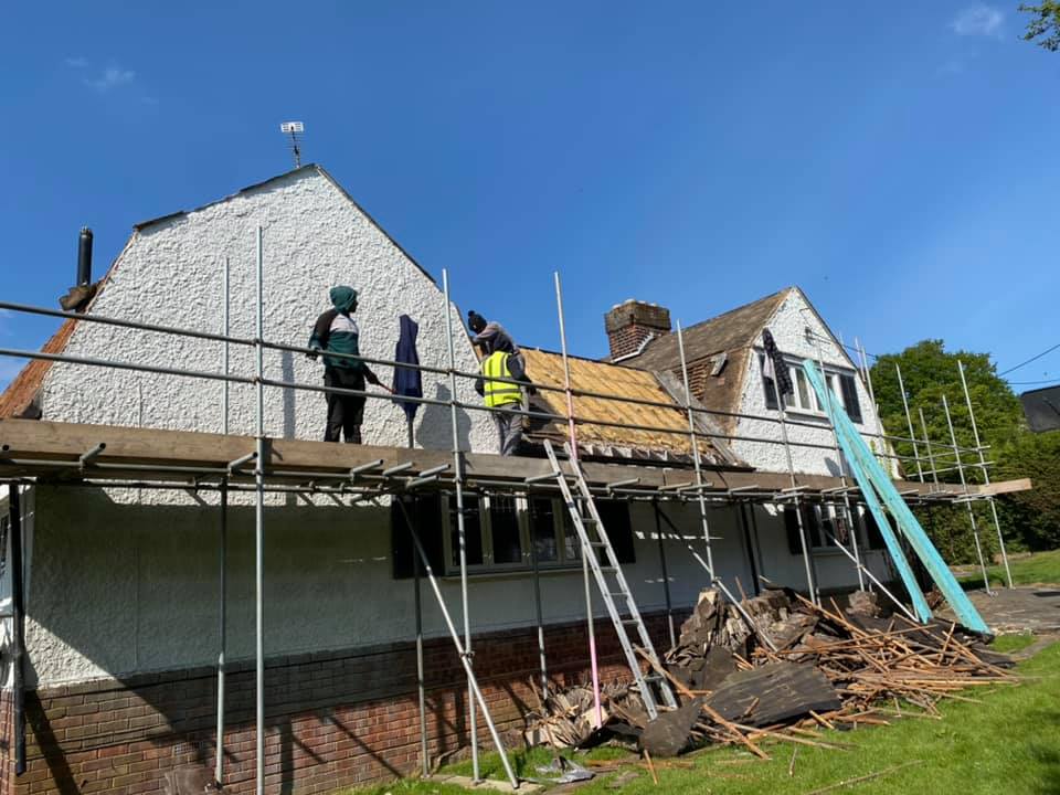 Roof repair completed in Bermondsey, South London