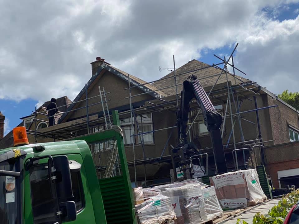 Flat roof replacement in Croydon