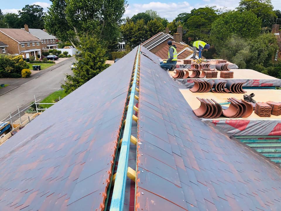 Commercial roof restoration in Canary Wharf